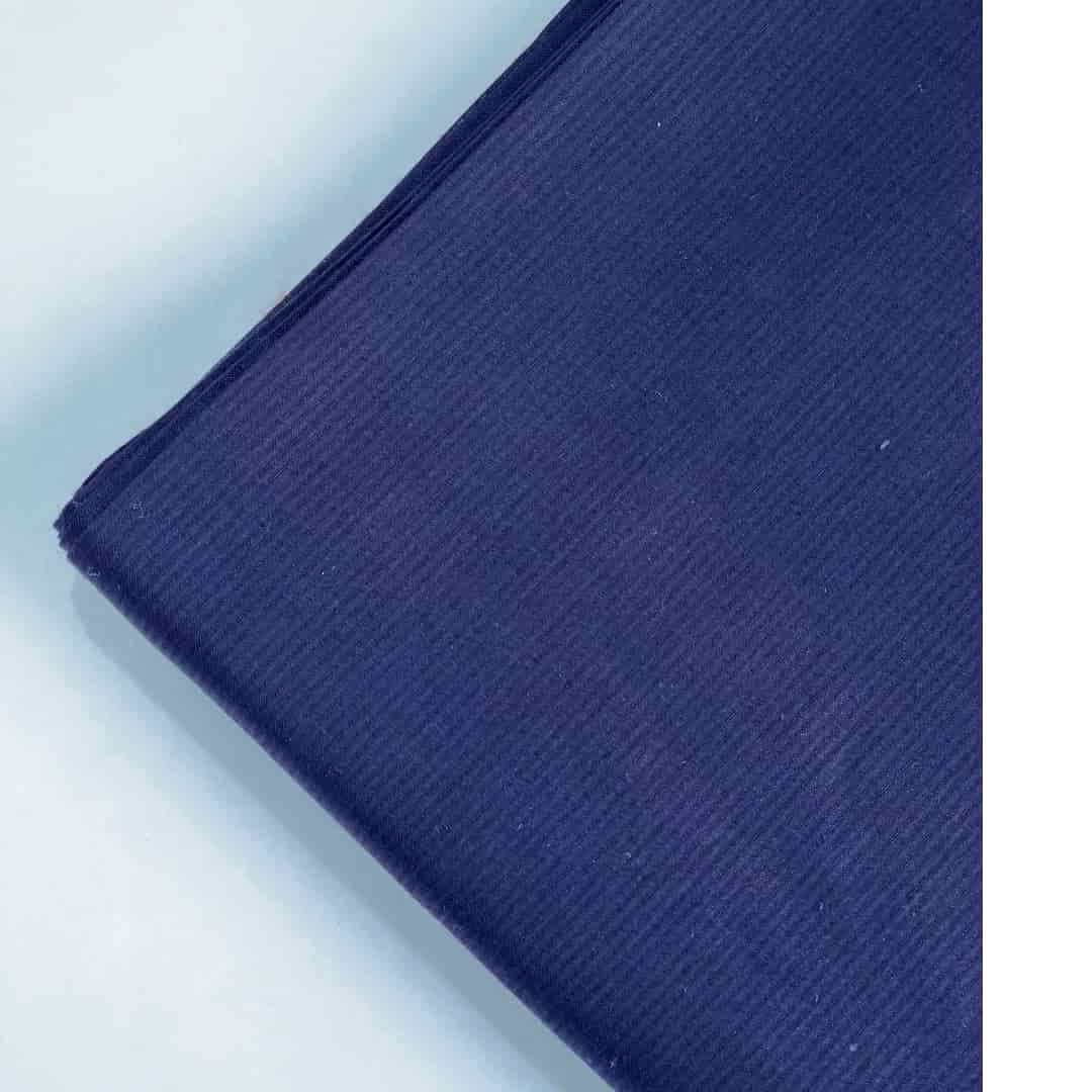 Navy Blue Doria Plain Lawn 2pc
