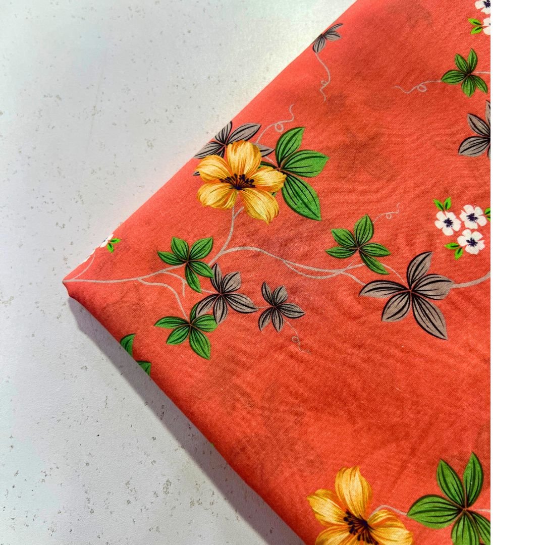 Unstitched Lawn Fabric 2pc